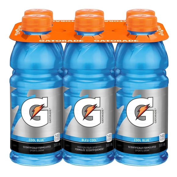 Gatorade Cool Blue Sports Drink 591ML, pack of 6