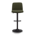 thumbnail image 3 of Bouclair Tabouret de Bar Réglable en Tissu Kaki et Métal, 3 of 10