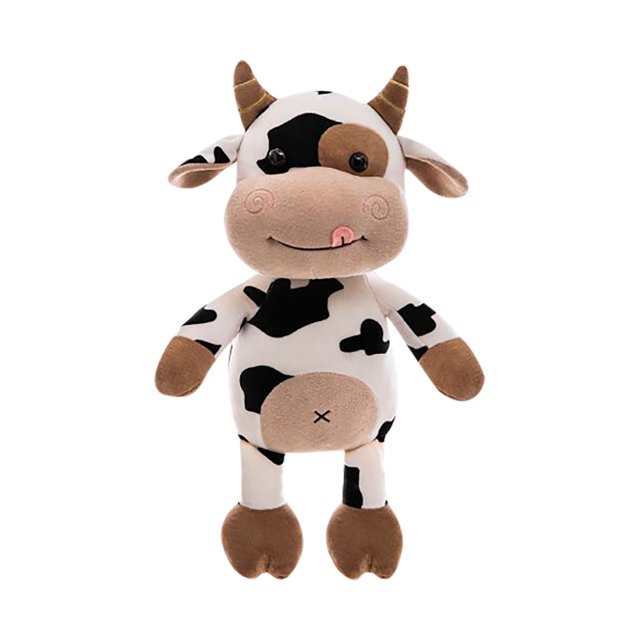 Poupée Vache Mascotte Jouet en Peluche Vache (40CM)