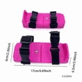 thumbnail image 2 of TwoinOne Ice Skates for Toddlers Adjustable Double with Hook and Loop Straps for Winter Outdoor Training Shoes Beginner Lightweight and Steel Platform 2PCS, 2 of 3