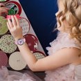 thumbnail image 2 of 1 Pce Montre Fille Adorable Montre Lumineuse Montre Multifonctionnelle Montre Dessin Animé pour Filles, 2 of 8
