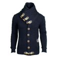 thumbnail image 1 of ZOGAA Manteau Chandail pour Homme Automne Hiver Cardigans Tricotés Manteaux, 1 of 5