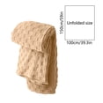 thumbnail image 3 of UsRHHA Thermal Breathable Bed Blanket 150x100cm, All Season Comfortable Machine Washable Throw, Soft Polyester Bedding Cover, 3 of 7
