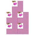 thumbnail image 3 of QualitChoice 100 Square Aluminum Foil Wrappers for Chocolate Sweets Candy Confectionery pink 5Set, 3 of 6