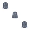 thumbnail image 2 of Youkk Middle-Aged And Elderly Sweater Exquisite Workmanship And Wide Application Warm Middle-aged Clothes grey 3Set, 2 of 6