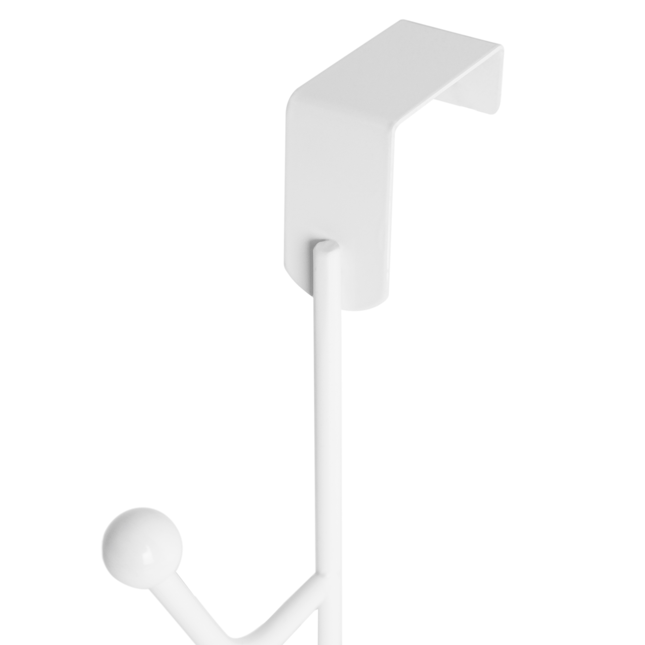 Era Roan Max Double Over The Door Hook, Organizer, White 5.3x8.8in