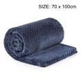 thumbnail image 4 of Unique Bargains Luxury Fleece Bed Blanket Woven Mesh, 4 of 10