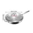 thumbnail image 3 of SXcggal Titanium Pan With Lid 2025 Durable Scratch Non Stick Titanium Pan For Cooking Healthy Unbreakable Multitaskig Cookware, 3 of 9
