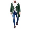 thumbnail image 2 of EGNMCR Jackets for Men Men Winter Warm Turndown Neck Softshell for Windproof Soft Coat Jacket, 2 of 7