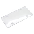 thumbnail image 1 of HLONK Clear License Plate Cover Frame 2pcs  Weather Novelty/License Plate Bubble Fits Any  Plates Front And Back License Plates, 1 of 3