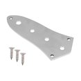 thumbnail image 1 of 4 Holes Metal Bass Control Plate with Screws for Jazz Bass Replacement Parts, 1 of 9
