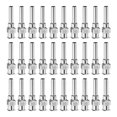 thumbnail image 1 of Unique Bargains 30 Pcs Aiguilles de Distribution en Acier Inoxydable 10G, Tube d'Aiguille de Colle 1/2 Pouces Embout Émoussé, 1 of 7
