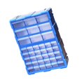 thumbnail image 2 of Lipstore Drawers Storage Cabinet Organizer Container Wall Mounted Practical Tools Box for Blue 39 Drawers, 2 of 8