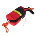thumbnail image 3 of Safety Throw Bags Rescue Kayaking Floating Rope Water Reflective Throw Line Rope Lightweight 31 Meters Reflective Rope Red Black Bag, 3 of 9