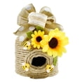 thumbnail image 3 of Bee Hive Decor Beehive Decoration 1 Pack Country Decorative Beehive Natural Beehive Theme Decoration Spring Summer Country Farmhouse Kitchen Table Tiered Tray Decorat, 3 of 5