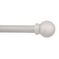 thumbnail image 1 of Mainstays Ball Design Curtain Rod 28-48" Nickel Finish, 1 of 1