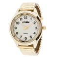 thumbnail image 1 of Globlu Mens Goldtone Expansion Analog Watch, 1 of 1
