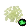 thumbnail image 1 of 100PCS Glow Stones Pebble Simulation Cobble Man Made Rock Fish Tank Pebbles Resin Gardening Decorations,2.2CM, 1 of 1