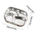 thumbnail image 3 of Portable Stainless Steel Lunch Box,Insulation Box,Student Lunch Box,Outdoor Lunch Box, 3 of 9
