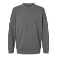 thumbnail image 1 of Adidas Mens Fleece Crewneck Sweatshirt, 3XL, Dark Grey Heather, 1 of 2