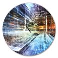thumbnail image 1 of Designart « Industrie Futuriste » Horloge Murale Moderne, 1 of 2