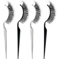 thumbnail image 4 of KAKOWELY Fake Eyelash Display Rack 3Pcs Fake Eyelash Display Rack Fake Eyelashes Wearing Aid Tool Eyelash Grafting Tool Transparent4.84"X0.79"X0.39", 4 of 4