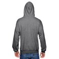 thumbnail image 2 of Fruit Of The Loom Mens Sofspun Hooded Sweatshirt, M, Charcoal Heather, 2 of 3