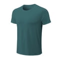 thumbnail image 4 of DPTALR Combinaison de Course Décontractée pour Hommes Printemps Absorbant la Sueur Respirant Entraînement Physique Manches Courtes Col Rond Haut/chemise, 4 of 5