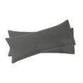 thumbnail image 1 of Unique Bargains Taies d'Oreiller Longues en Microfibre Enveloppe 2 Pcs (insert d'Oreiller Non Inclus), 1 of 8