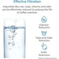thumbnail image 3 of AQUACREST TÜV SÜD Certified Coffee Water Filter, Replacement for Brita® Intenza® Water Filter Gaggia®, Philips®, Saeco®, CA6702/00, Intenza® Coffee Filter (Pack of 2), 3 of 5