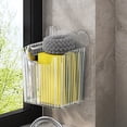 thumbnail image 2 of Three Hole Punch Kitchen Storage Box Storage Basket Ginger and Garlic Storage Basket No Need to Punch Holes Wall Mounted Storage Box Small Storage Basket, 2 of 6
