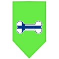 thumbnail image 1 of Bone Flag Finland  Screen Print Bandana Lime Green Large, 1 of 1