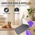 thumbnail image 3 of HEEYGEY 3 Packs Reusable Mop Pads Compatible for Swiffer WetJet Mop, Wet Jet Pads Refills Machine Washable WetJet Mopping Pad Refills for Floor Cleaning Wet & Dry Use, 3 of 6