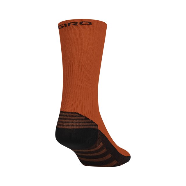 Giro HRc+ Grip Adult Unisex Cycling Socks - Bright Red (2022), Medium