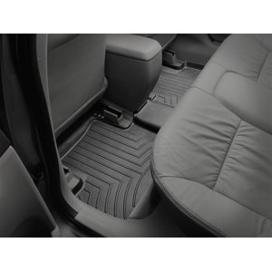 Fits 2012-2015 Honda Civic Weathertech Floor Liner 443732 FloorLiner; Molded Fit; Black; Thermoplastic Polyolefin TPO Vacuum Formed Material; 1 Piece