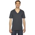 thumbnail image 1 of American Apparel T-Shirt Unisexe à Manches Courtes Col en V, TP, Asphalte, 1 of 1