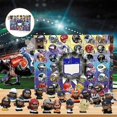 thumbnail image 1 of 24pcs American Football Advent Calendar 2024, Cute Football Characters 24 Days Christmas Calendar, Rugby Advent Calendars,Rugby Team Arrival Calendar, 1 of 7