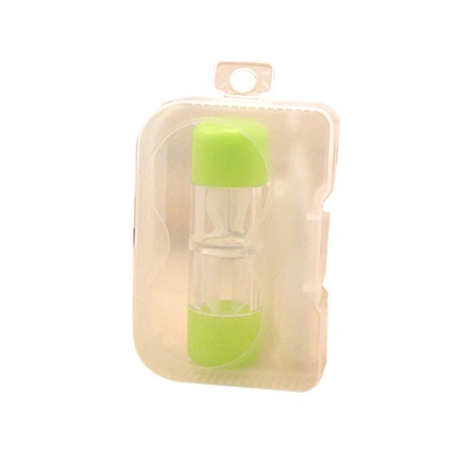 thinsony Portable Contact Lenses Mini Holder Case Travel Contact Lenses Container Storage Box Tweezer Rod