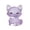 Purple, variant on Glow In The Dark Miniature Animal Figurines Resin Art For Desktop Fairy Garden And Terrarium Display