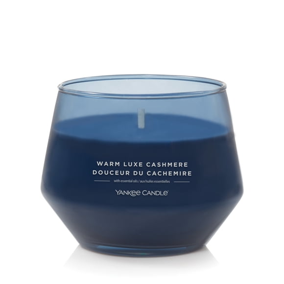 Yankee Candle Scented Candle, Warm Luxe Cashmere, 10 oz, Studio Collection, Up to 50 Hours of Burn Time