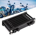 thumbnail image 4 of Engine Oil Cooler Engine Oil Cooler Universal Cooling Radiator Fit For Monkey Car 100-250CC Dirt Bike ATV 4-Wheel Motorcycle Black, 4 of 8