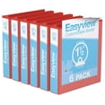 thumbnail image 1 of Davis Group, Easyview Premium, Round Ring, Customizable, View Binder, 6 Pack, 1.5", 1 of 3
