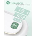 thumbnail image 4 of Momcozy Chauffe-lingettes pour Bébé avec Ressort, 4 Niveaux de Température, Distributeur de Lingettes avec Veilleuse., 4 of 9