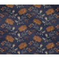 thumbnail image 4 of oneOone Cotton Flex Fabric Leaves & Floral Block Printed Craft Fabric BTY 40 Inch Wide, 4 of 4