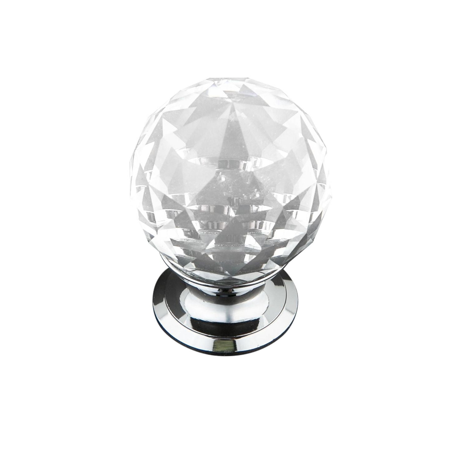 Era Cristal Bouton en Verre en Paquet de 2