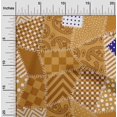 thumbnail image 2 of oneOone Polyester Spandex Orange Fabric Block Sewing Material Print Fabric By The Yard 56 Inch Wide, 2 of 5