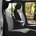 thumbnail image 2 of FH Group Neoprene Waterproof Custom Fit Seat Covers for 2007-2018 Jeep Wrangler JK 4DR Front Set, 2 of 4