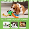 thumbnail image 3 of Interactive Sniffing Ball Enhance Foraging Skills Food Dispenser Teeth Grinding Bite-resistant Pet Hidden Food Balls, 3 of 6