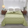 thumbnail image 2 of VogueV Dual-Side Cooling Blanket - Temperature-Regulating Bedding for Hot Sleepers Green, 2 of 8