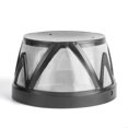 thumbnail image 4 of Zootealy Coffee Filter Basket Precise Strainer Coffee Machine Funnel Reusable Refillable Cafe Coffees Tools Compatible with Mr Coffee CGX20 Morphy Richards 162010 Coffee Machine, 4 of 8
